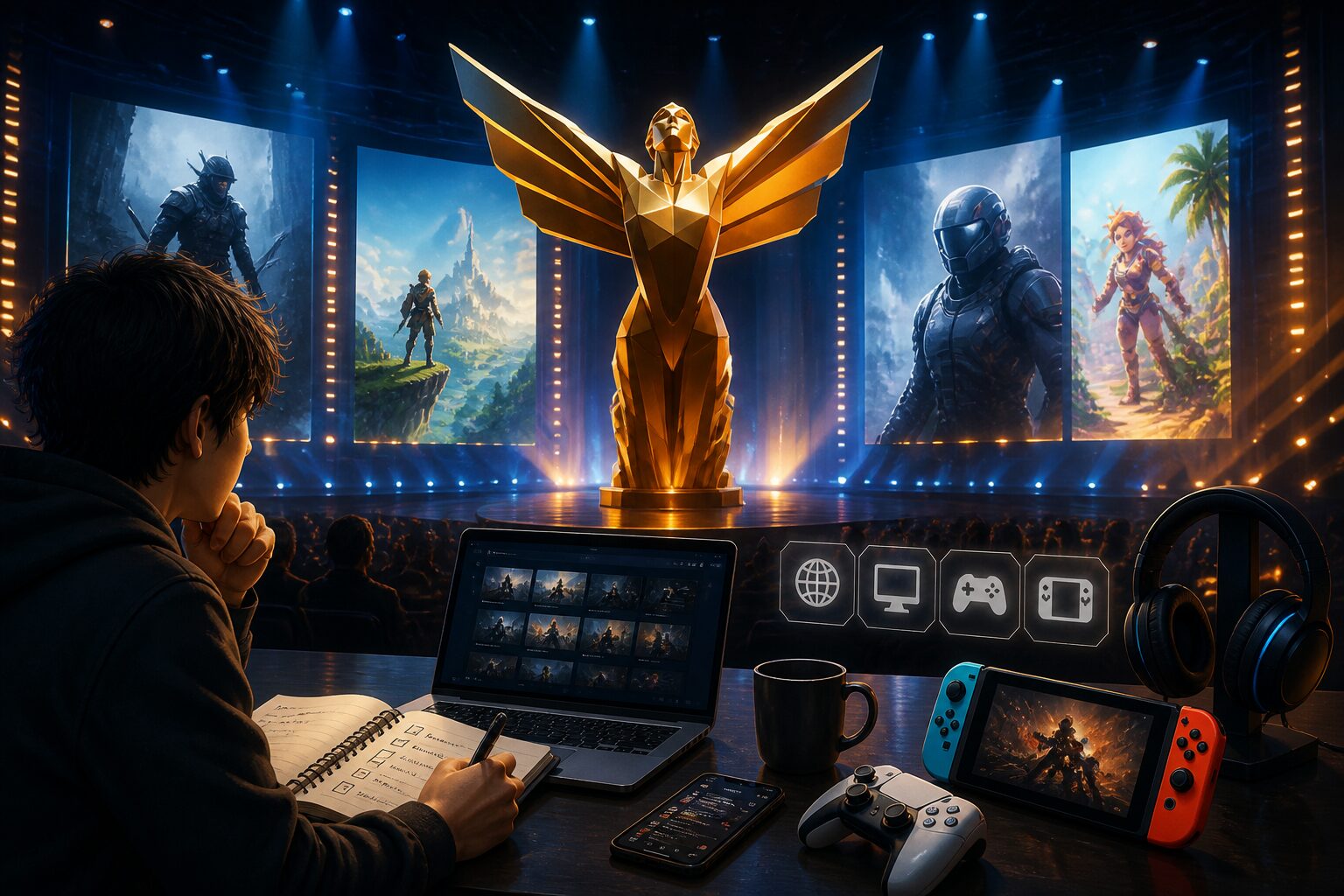 The Game Awards 2026の見方｜発表直後に確認する手順8つ