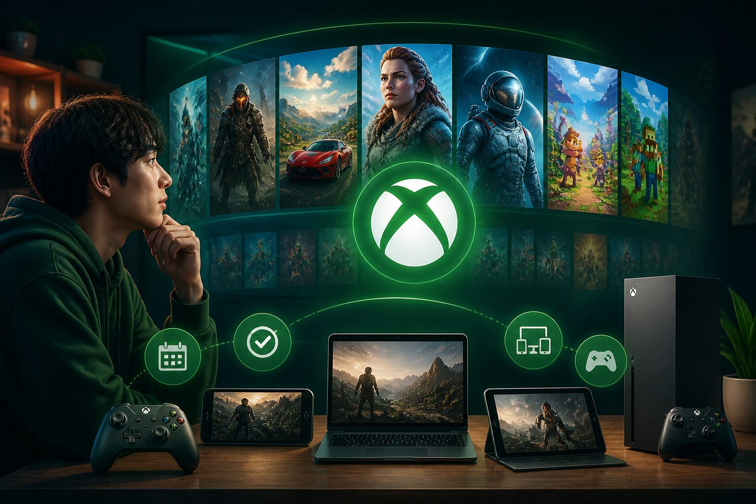 Xbox Game Passの新作追加確認法｜Day1・対応機種の見分け方